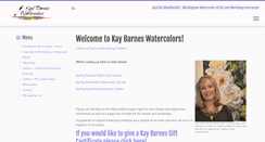 Desktop Screenshot of kaybarnes.com